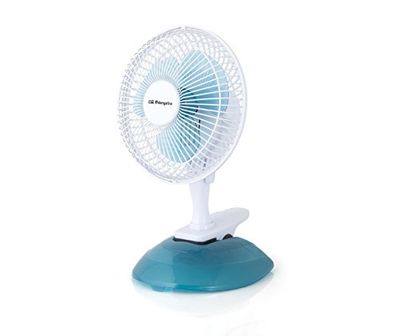 Orbegozo TF 0219 Wiatrak, Wentylator do Klipsa 10 cm Vertbiały