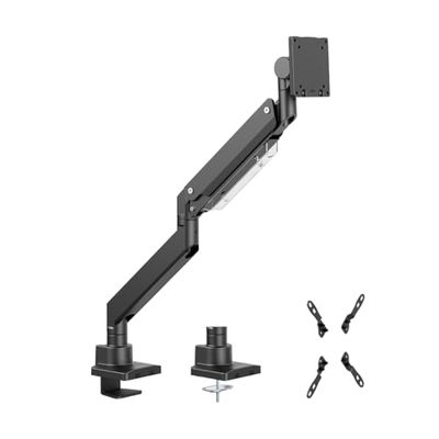 Logilink BP0202 – Support d'écran pour écran de 17 à 57", capacité de Charge jusqu'à 27 kg, écran Plat et incurvé, matériau : Aluminium