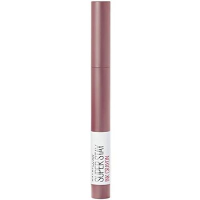 Maybelline New York pomadka do ust, Super Stay Ink Crayon, matowa i trwała, nr 15 Lead The Way, 1,5 g
