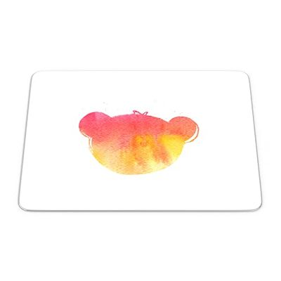 Bonamaison, Rectangle Pop Art Digital Printed Mouse Pad, Non-Slip Base, for Office and Home, Size: 22 x 18 cm