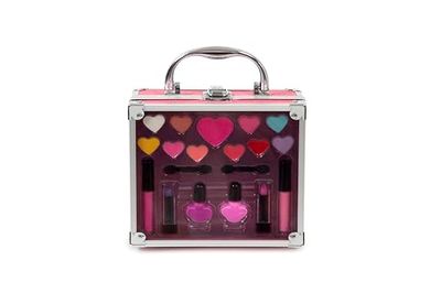MYA Girls - Maquillage pour filles, trousse de maquillage pour enfant The Window, avec ombres à paupières, blush, brillants à lèvres, vernis à ongles et pinceaux