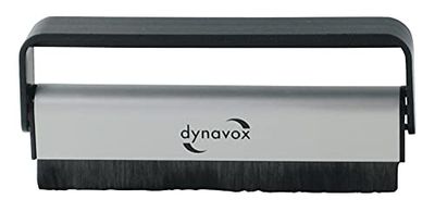 Dynavox Vinyl Record Cleaning Brush, Carbon fibres, Black, Extra Breit