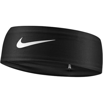 Nike Dri-Fit Fury Cla Bandeau pour Homme Black/White/White One Size