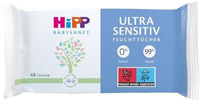 Babysanft chusteczki nawilżane Ultra Sensitiv 5 x 48 sztuk (3 x 5 x 48 sztuk)
