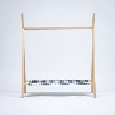 the good wood by PLASTIMYR kapstok, ezel, kinderkleding, hout, 91 x 35 x 104 cm