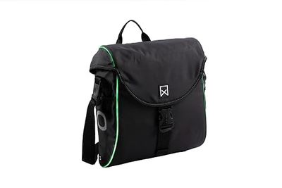 WiLa Home Willex 300 S Sacoche Amovible pour Porte-Bagages Noir/Vert