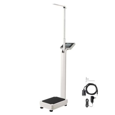 VEVOR Balance médicale numérique, capacité de 227 kg, pèse-personne médical professionnel et multifonctionnel pour le poids et la taille, avec 2 unités (kg/lb), IMC pour salle de sport maison hôpital