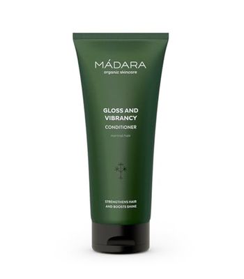 MÁDARA Organic Skincare | Gloss And Vibrancy Spülung – 200 ml, Nährend, Stärkt Das Haar, Verbessert Den Glanz, Vegan, Ecocert-zertifiziert, Recycelbare Verpackung