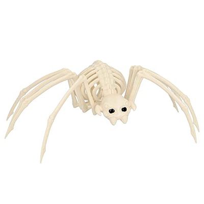 Boland 72412, spinnenskelet, maat 35 cm, dummy van kunststof, spin, spider, decoratie voor Halloween, carnaval of themafeest