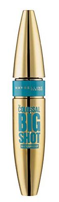 Maybelline New York Volum'Express The Colossal Big Shot Waterproof Mascara for Volume 9.5 ml Leather Black Waterproof