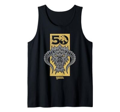 Dungeons & Dragons Gold 50th Black Dragon Canotta