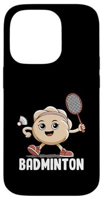 Bola de masa hervida Jugar Badminton Deportes Jugador Atleta Juego Carcasa para iPhone 14 Pro