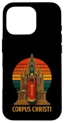Consacrazione Eucaristica Tradizionale Messa latina Cattolica Custodia per iPhone 16 Pro