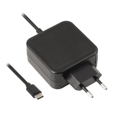 Cargador Universal de Pared para Portátil USB-C 45W - Carga Rápida, Cable de 1.50m, Ideal para Viajes y Carga Eficiente.