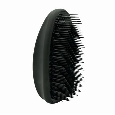 PARSA Beauty Professional Démêlant Miracle Sans Manche (Noir) - Brosse Démêlante pour Tous Les Cheveux - Brosse à Cheveux Sans Tirage - Brosse à Cheveux Antistatique avec 4 Niveaux de Poils - Démêlant