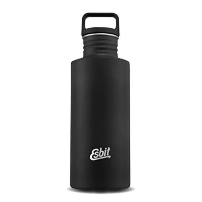 Esbit Sculpteur Acier Inoxydable, sans BPA Bouteille d'eau, Noir, 750ml