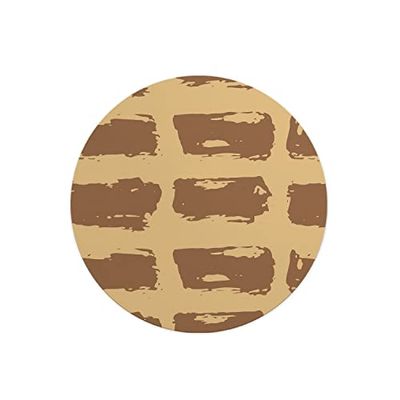 Questo Casa, Round Digital Printed Mouse Pad, Non-Slip Base, for Office and Home, Diameter:22cm