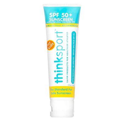 thinksport Kids Safe Sunscreen, SPF 50 Plus, 3 Fluid Ounce