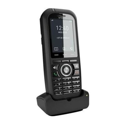 Snom M80 Terminal de teléfono DECT Identificador de Llamadas Negro M80, Negro, LCD, 5,08 cm (2"), 240 x 320 Pixeles, 262144 Colores, Ión de Litio
