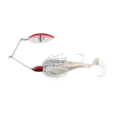 Berkley Zilla Spinnerbait, Fishing Hook, Hard Lures, PredatorFishing, Pike, Unisex, Redhead, 50g | 240mm