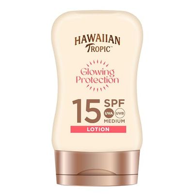 Hawaiian Tropic Satin Protection Sun Lotion solskyddsmedel LSF 15 Mini, 100 ml, 1 st