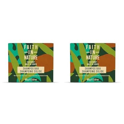 Shampoo Bar 85g - Coconut & Shea - International (Lot de 2)