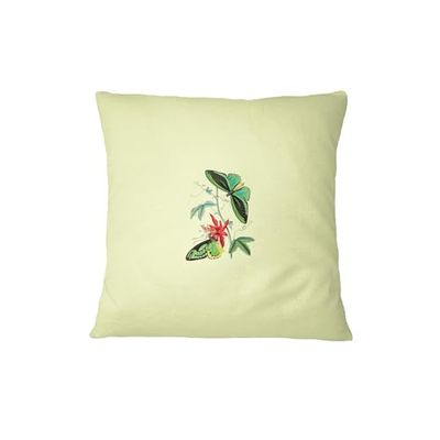 Bona Basics, Funda de cojín Decorativa, Funda de cojín Decorativa, decoración del hogar, para sofá, cafetería, Tamaño: 60x60 cm, Color: Amarillo Claro