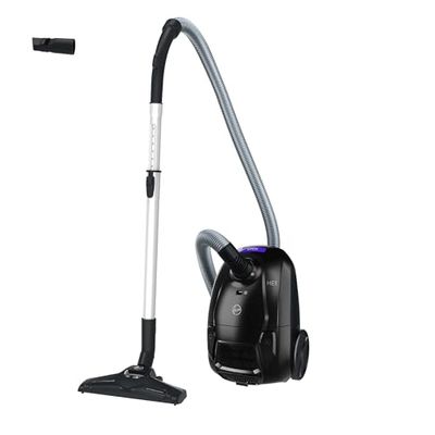 Hoover HEZ107HM 011 Aspiradora de Suelo, Negro y Morado