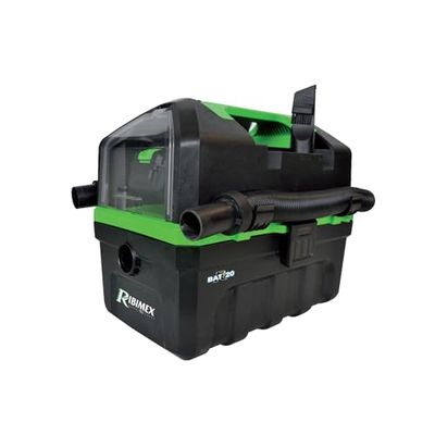 Ribiland PRBAT20/ASP RBAT20 Accu-vloeistof- en natzuiger, met blaasfunctie, zwart, 40 W, 10 liter, 79 decibel