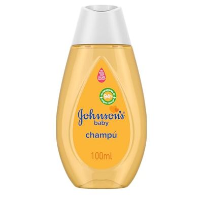 Johnson's Baby Shampoo clásico con fórmula No llores más (100 ml), champú infantil para niños y bebés hipoalergénico y con pH equilibrado, champú sin parabenos