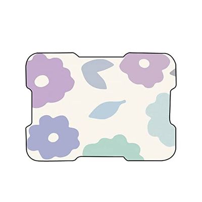 Bonamaison, Alfombrilla de ratón con impresión Digital, Base Antideslizante, para Oficina y hogar, tamaño: 22 x 18 cm
