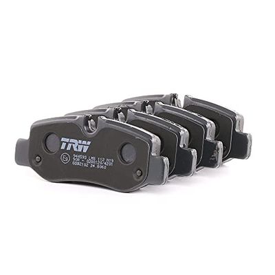 TRW GDB2102 Conjunto de 4 pastilhas de travão para Mercedes-Benz Classe V (W447) 2014 - Eixo traseiro e outros veículos