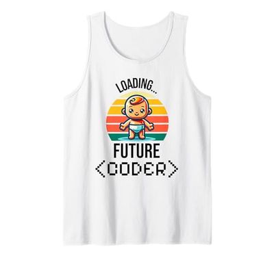 Programador de anuncios para bebés de codificación Camiseta sin Mangas