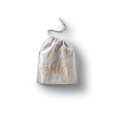 Bonamaison Printed Cotton Produce Bag with Drawstring, Reusable Grocery Bag, Biodegradable Eco-Friendly Bags, Travel Pouch, Sachet Bags, Shopping Bag, Eco Friendly, Foldable, Size: 40x50 Cm