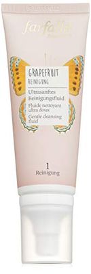 farfalla Grapefruit Cleansing - Ultra Gentle Cleansing Fluid - 100% Certified Natural Cosmetics - 75 ml