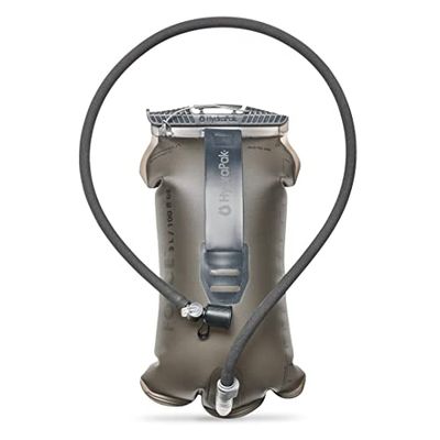 HydraPak Force (Serbatoio d'Acqua Ultra-Durevole) - Serbatoio per Zaini Idratazione, 3 Litri, Tubo Isolato, Sicuro e Affidabile, Grigio (A522)