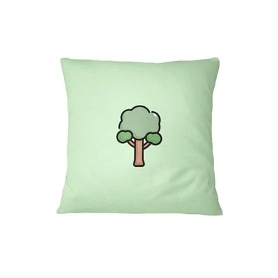 Bona Basics, Funda de cojín Decorativa, decoración del hogar, para sofá, cafetería, Tamaño: 60x60 cm, Color: Verde Claro