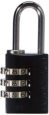 ABUS 346118-145/20_NEGRO Candado aluminio combinacion 20 mm 3 dígitos negro