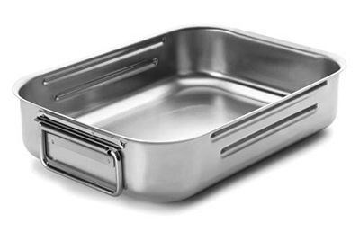 Lacor 62530A stekpanna med A handtag E 18/10 30 x 22 cm