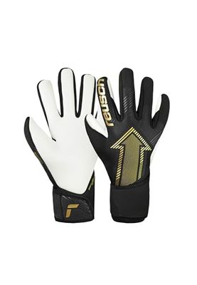 Reusch Fastgrip Silver greppvänliga och ventilerande målvaktshandskar fotbollshandskar för vuxna för män och kvinnor lämpliga för alla väderförhållanden och spelfält