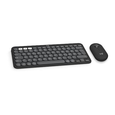 Logitech Pebble 2 Combo for Mac - Layout Tedesco QWERTZ, Grafite