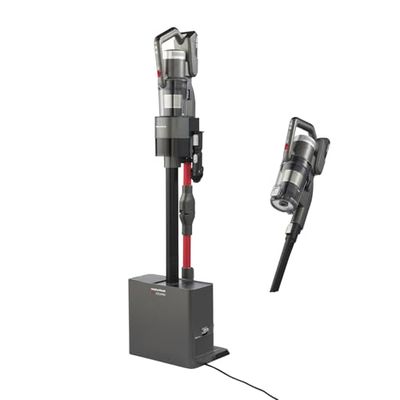 Morphy Richards MRXSTICKPRO Intelliclean Cordless Vacuum Cleaner, Flexible, Self Empty Bin & Charging Station, HEPA Filter, Multi-Filtration Cyclone, Anti-Hair Wrap, Handheld, Pet Tool, 730005