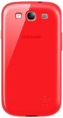 Belkin Grip Tint beschermhoes (geschikt voor Samsung Galaxy S3) rood