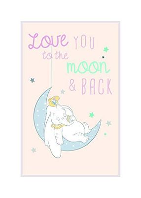 Komar Poster d'art, 50cm x 70cm, Dumbo Lune