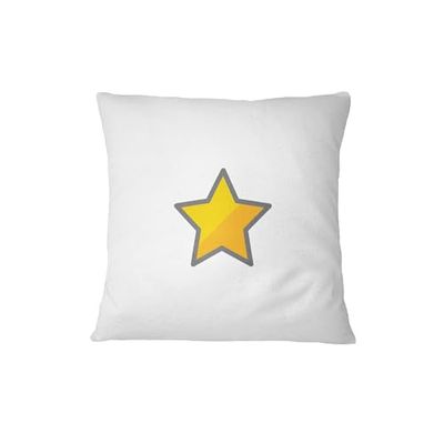 Bona Basics, Funda De Cojín Decorativa, Funda De Cojín Decorativa, Decoración del Hogar, para Sofá, Cafetería, Tamaño: 45X45 Cm, ​​Color: Blanco