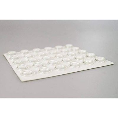 TOOLCRAFT 2125C60-C - Base autoadhesiva redonda (12,7 mm de diámetro x 3,5 mm, 60 unidades)