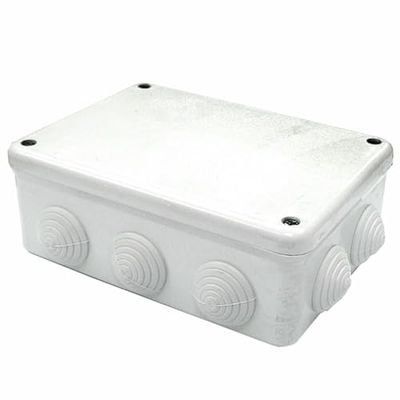 Waterdichte doos boven 220 x 170 x 75 mm. Beschermt je spullen tegen water en vocht. Inclusief 14 kegels voor een efficiënte organisatie. Robuust en duurzaam, ideaal voor buitenactiviteiten.