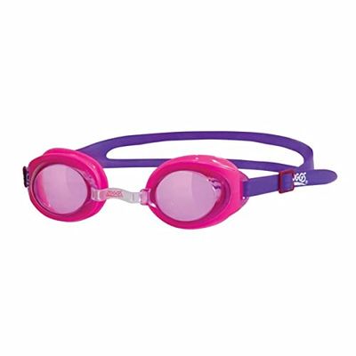Zoggs Ripper Junior Óculos de natação, criança, rosa, roxo, tinta, 6-14 anos