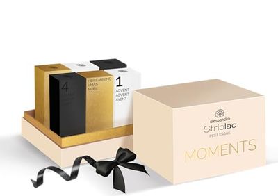 alessandro Striplac Peel or Soak – Calendario ADVENKALENDER 2024 – vegano – smalto UV – per unghie perfette in 15 minuti