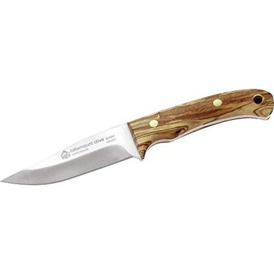 Puma cuchillo IP Catamount oliva, acero 440 C, madera de oliva, pielscheide, 30541...